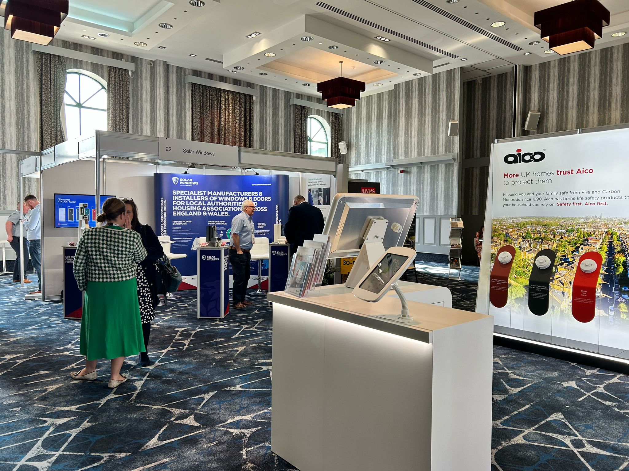 exhibitors at the tai event