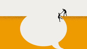 Speech Bubble Illus Golden