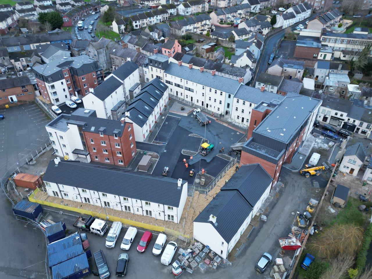 Ogle Street birds eye view
